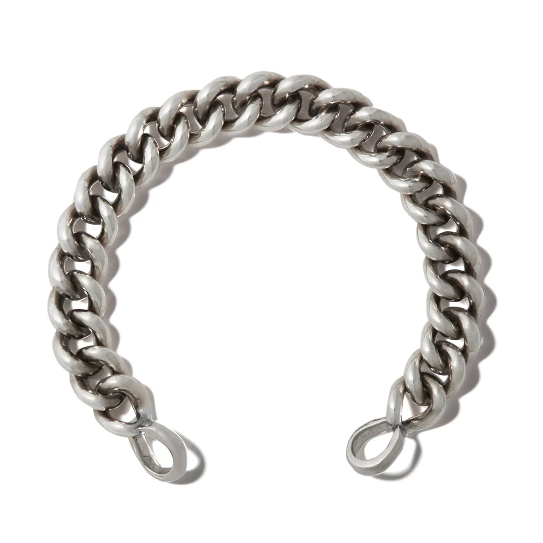 Marla Aaron Bracelet Marla Aaron Sterling Silver MiniMega Curb Chain Bracelet