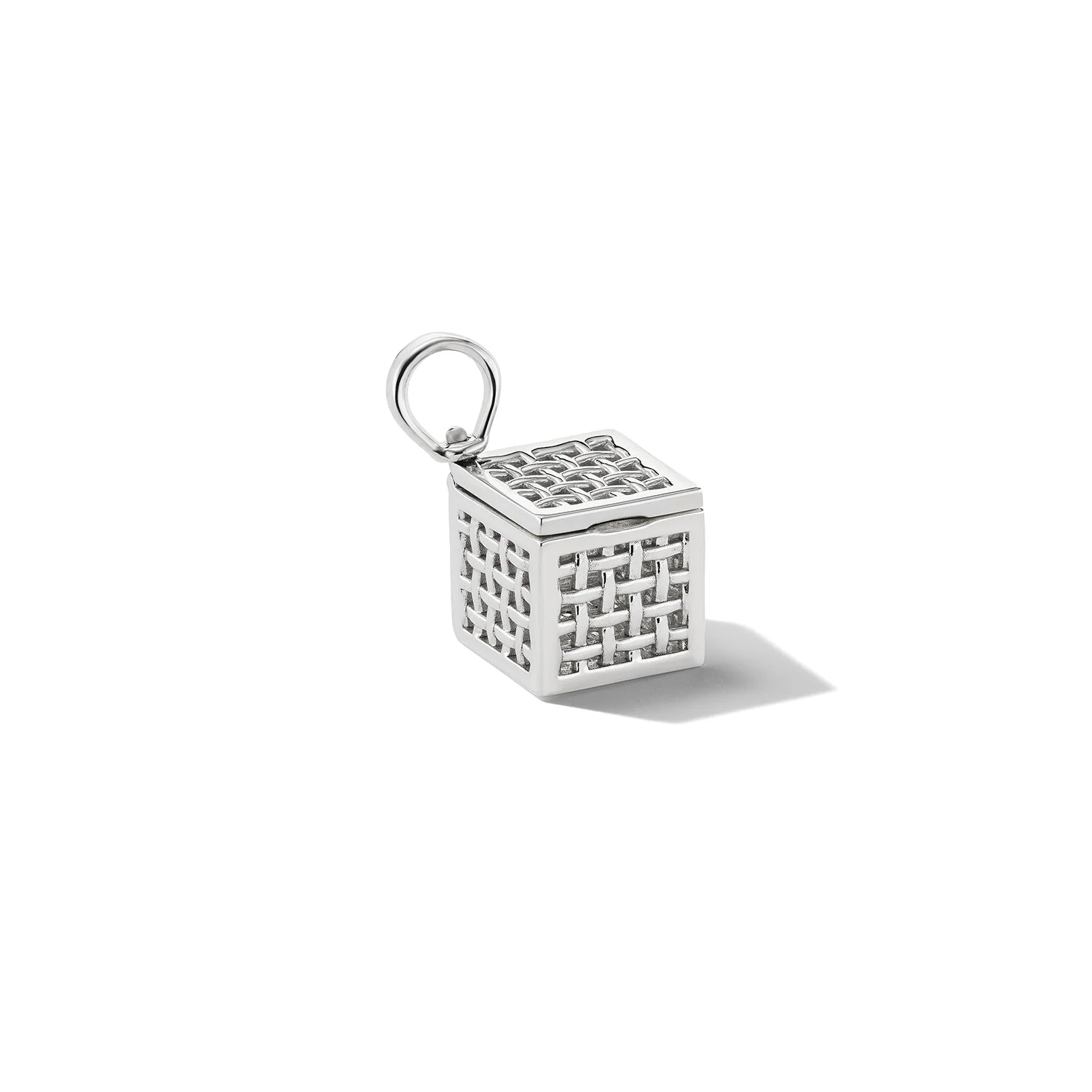 Marla Aaron Necklaces and Pendants Marla Aaron Sterling Silver The All Screen Box Pendant
