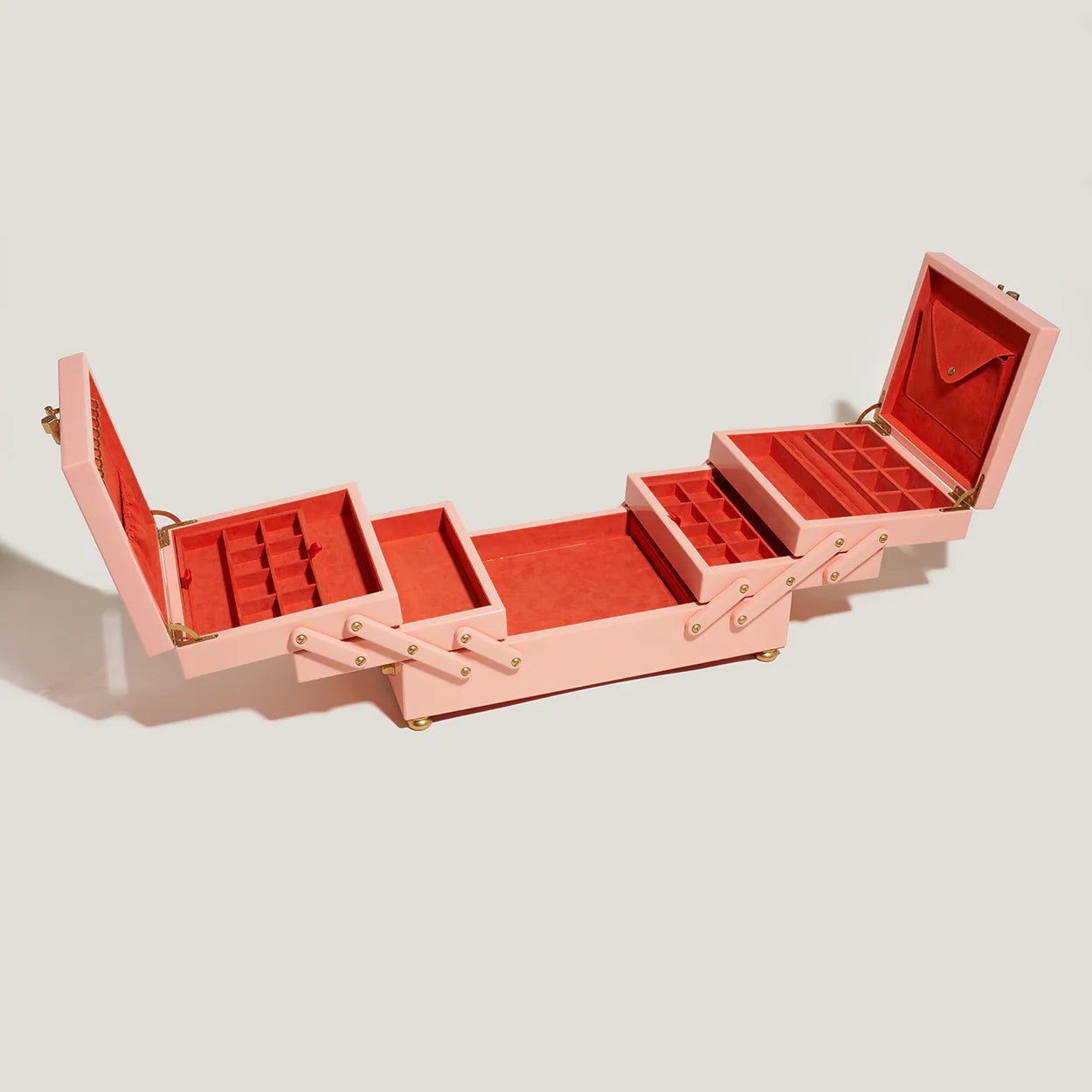 Marla Aaron Jewelry Cases Marla Aaron The Everything Box in Pink