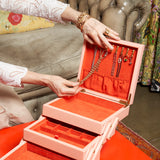 Marla Aaron Jewelry Cases Marla Aaron The Everything Box in Pink