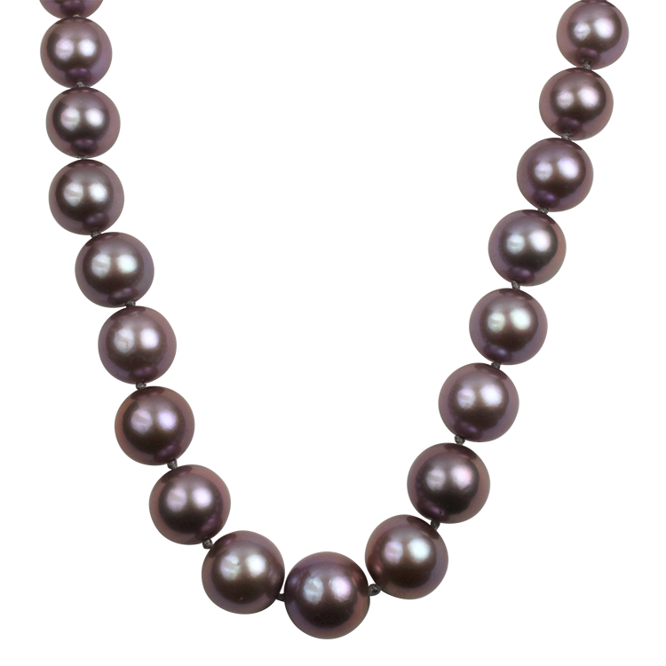 Mastoloni Necklaces and Pendants Mastoloni 18k White Gold Pink Pearl Necklace 18"