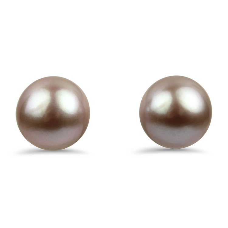 Mastoloni Earring Mastoloni 18k Yellow Gold Pink Freshwater Pearl Stud Earrings