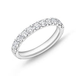 Memoire Wedding Band Memoire Odessa Platinum 11-Stone Diamond Band