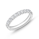 Memoire Wedding Band Memoire Odessa Platinum 11-Stone Diamond Band