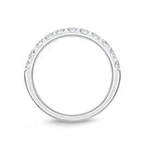 Memoire Wedding Band Memoire Odessa Platinum 11-Stone Diamond Band