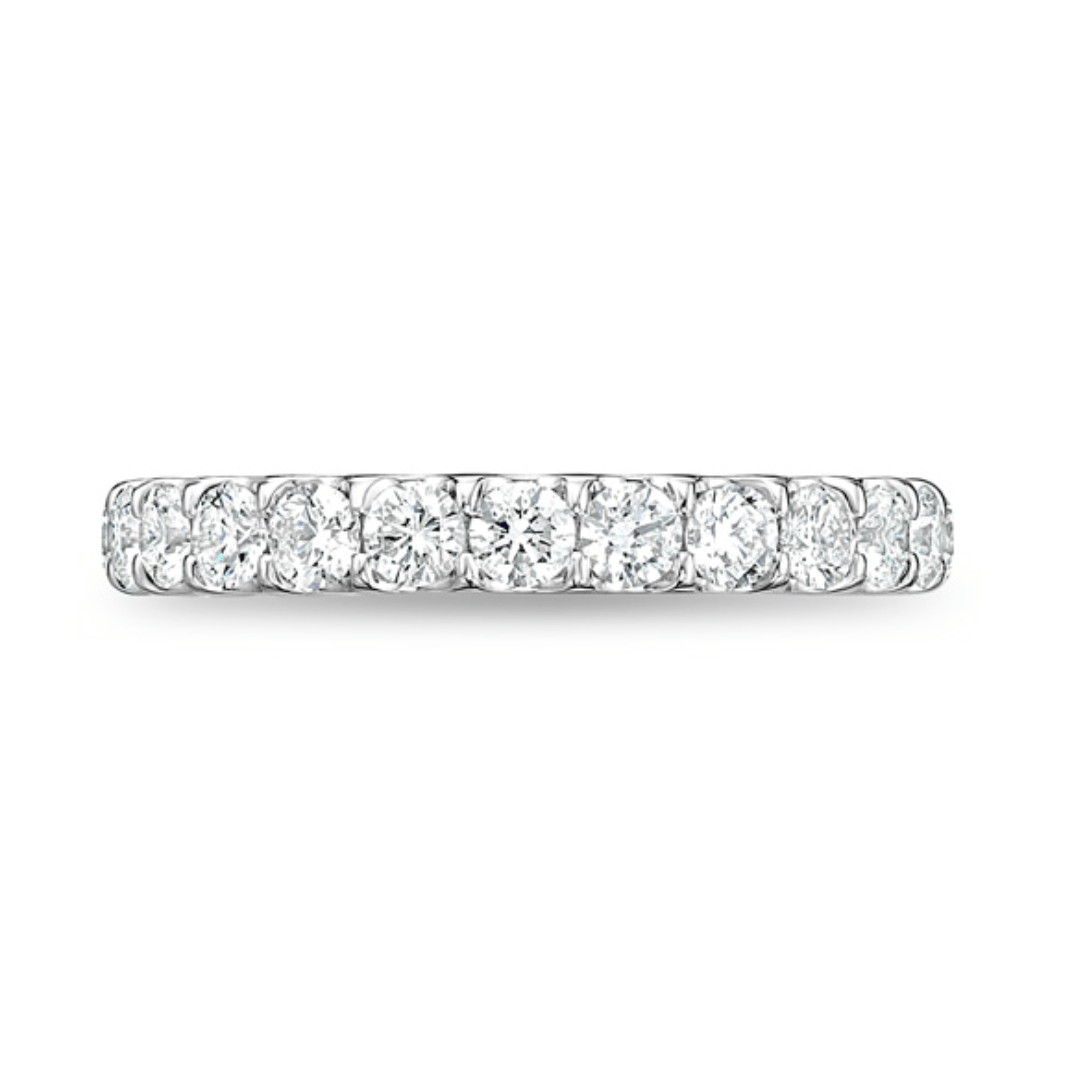 Memoire Wedding Band Memoire Odessa Platinum Diamond Eternity Band - 1.33ctw 6.5