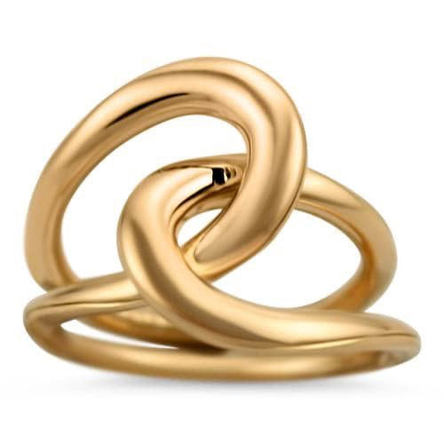 Michael Good Ring Michael Good 18k Rose Gold Knot Ring 7