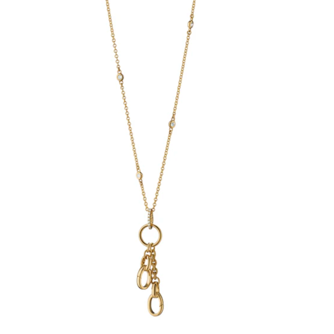Monica Rich Kosann Necklaces and Pendants Monica Rich Kosann 18k Yellow Gold Design Your Own Small Charm Chain Necklace
