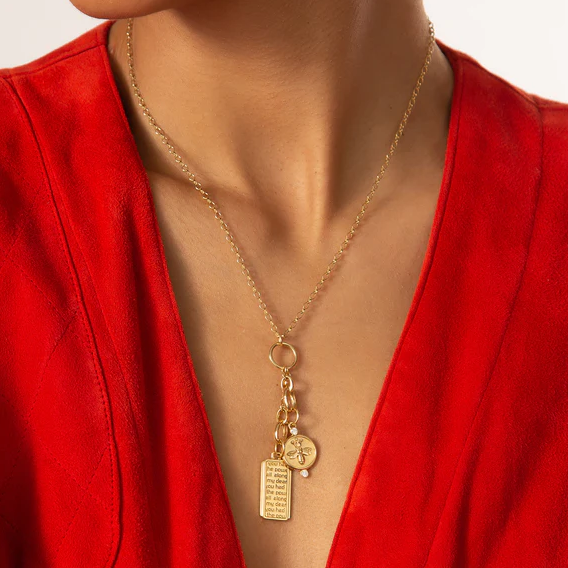 Monica Rich Kosann Necklaces and Pendants Monica Rich Kosann 18k Yellow Gold Design Your Own Small Charm Chain Necklace