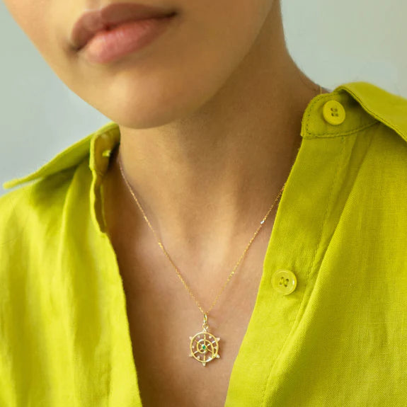 Monica Rich Kosann Necklaces and Pendants Monica Rich Kosann 18k Yellow Gold Mini Venus Charm Necklace