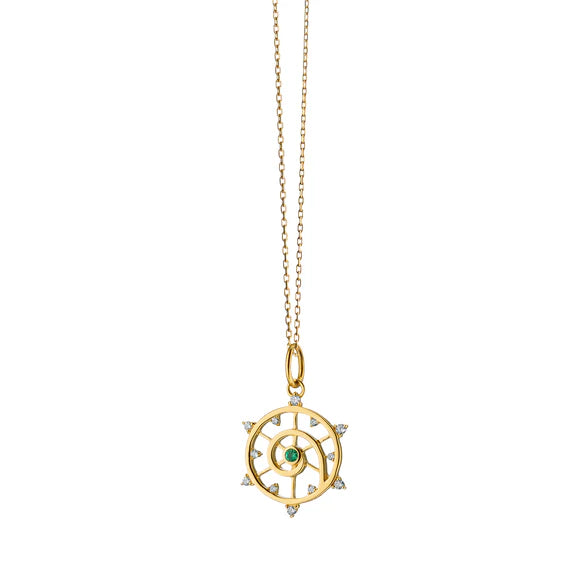 Monica Rich Kosann Necklaces and Pendants Monica Rich Kosann 18k Yellow Gold Mini Venus Charm Necklace