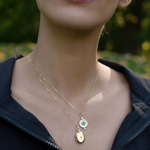 Monica Rich Kosann Necklaces and Pendants Monica Rich Kosann 18k Yellow Gold Petite Oval Diamond Star Locket