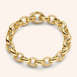 Monica Rich Kosann Bracelet Monica Rich Kosann 18k Yellow Gold Rosalind Link Bracelet