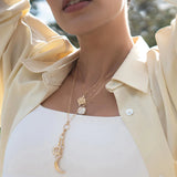 Monica Rich Kosann Necklaces and Pendants Monica Rich Kosann 18k Yellow Gold Small Belcher Charm Enhancer Chain – 22"