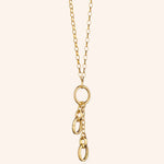 Monica Rich Kosann Necklaces and Pendants Monica Rich Kosann 18k Yellow Gold Small Belcher Charm Enhancer Chain – 22"