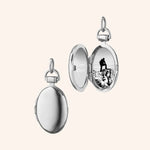 Monica Rich Kosann Necklaces and Pendants Monica Rich Kosann Petite Anna Sterling Silver Locket Charm
