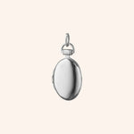 Monica Rich Kosann Necklaces and Pendants Monica Rich Kosann Petite Anna Sterling Silver Locket Charm