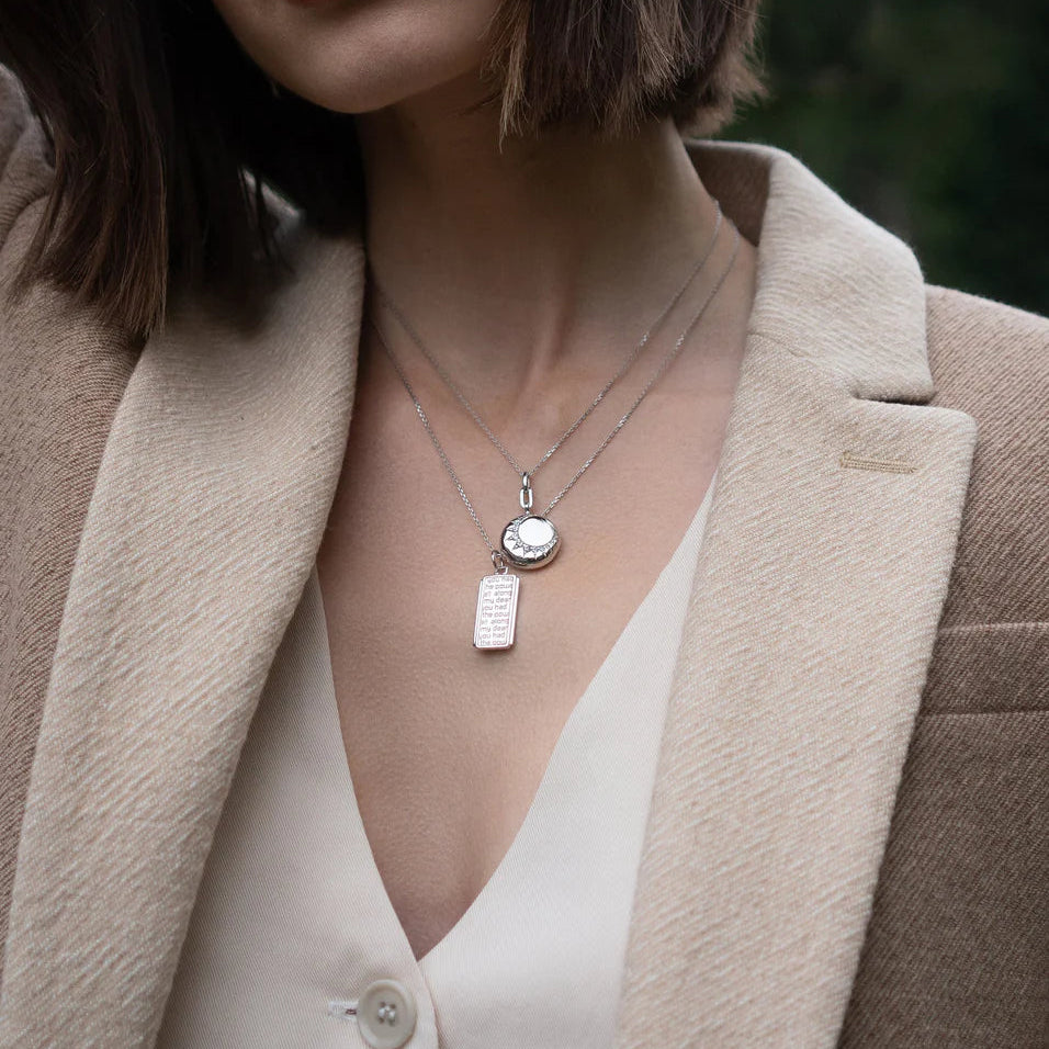 Monica Rich Kosann Necklaces and Pendants Monica Rich Kosann Power Dorothy Sterling Silver Medallion