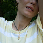 Monica Rich Kosann Charm Monica Rich Kosann "Shoot for the Moon" Medallion with Black and White Diamonds