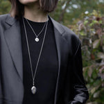 Monica Rich Kosann Necklaces and Pendants Monica Rich Kosann Sterling Silver and 18k Yellow Gold Two-Tone Four Image Pinstripe Locket
