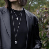 Monica Rich Kosann Necklaces and Pendants Monica Rich Kosann Sterling Silver and 18k Yellow Gold Two-Tone Four Image Pinstripe Locket