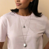 Monica Rich Kosann Lockets Monica Rich Kosann Sterling Silver Four Image Premier Locket Necklace