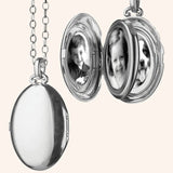 Monica Rich Kosann Lockets Monica Rich Kosann Sterling Silver Four Image Premier Locket Necklace
