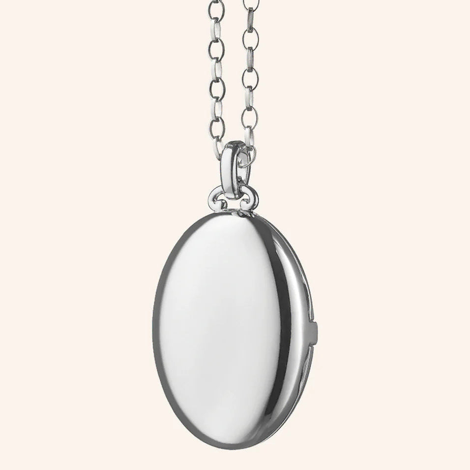 Monica Rich Kosann Lockets Monica Rich Kosann Sterling Silver Four Image Premier Locket Necklace