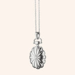 Monica Rich Kosann Necklaces and Pendants Monica Rich Kosann Sterling Silver Petite Sunburst Locket Necklace