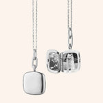 Monica Rich Kosann Necklaces and Pendants Monica Rich Kosann Sterling Silver Viv Locket Necklace