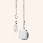 Monica Rich Kosann Necklaces and Pendants Monica Rich Kosann Sterling Silver Viv Locket Necklace