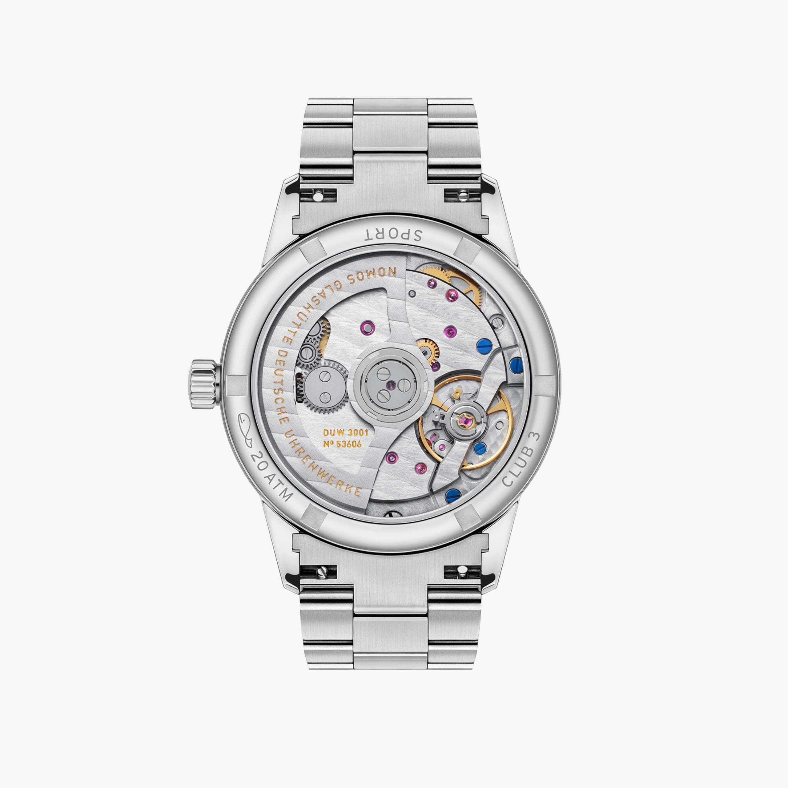 NOMOS Glashütte Watch NOMOS CLUB SPORT NEOMATIK 34 PURPLE, 757