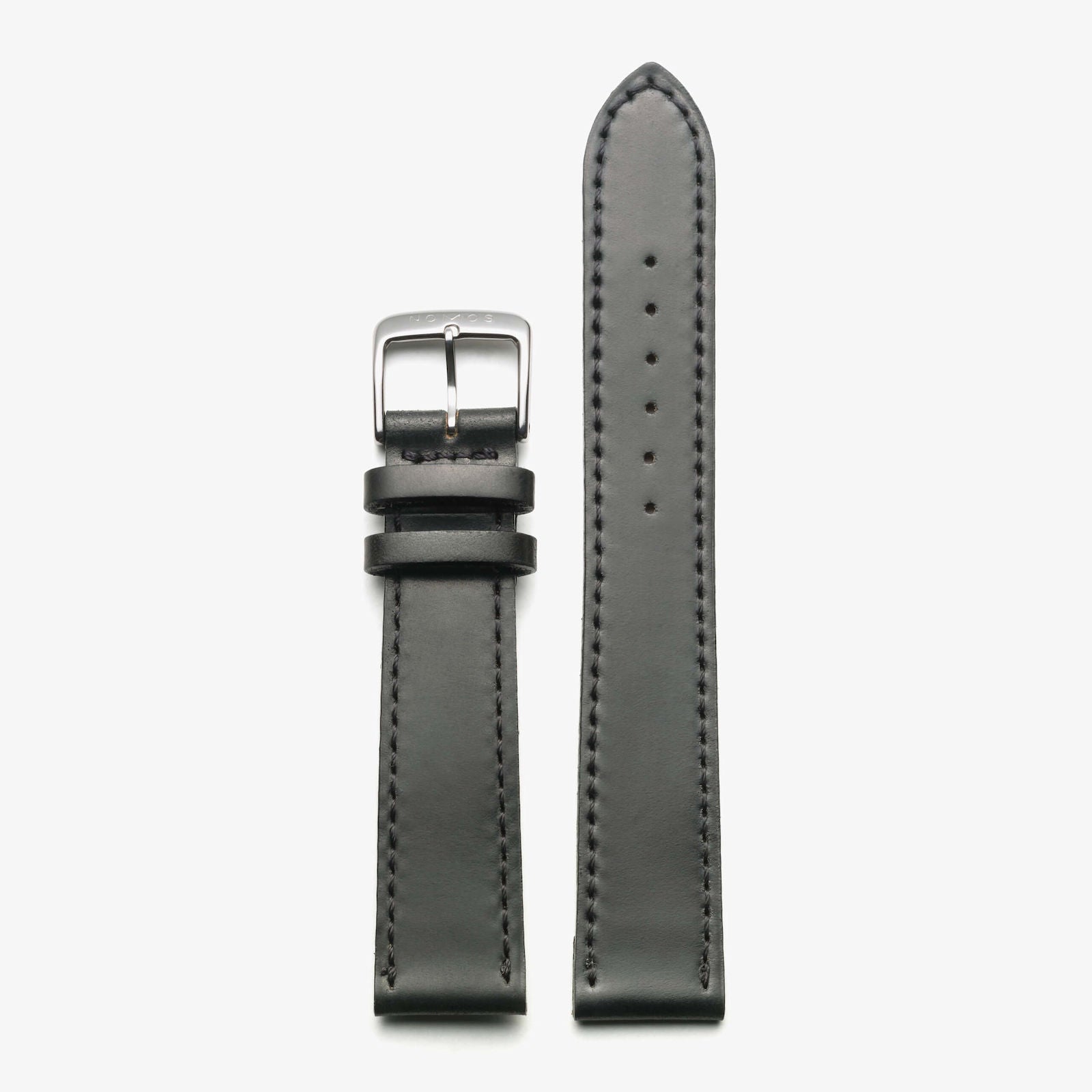 NOMOS Watch NOMOS HORWEEN GENUINE SHELL CORDOVAN BLACK, S (5811)