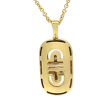 PAGE Estate Necklaces and Pendants Bvlgari Estate 18K Yellow Gold Parentesi Pendant Necklace