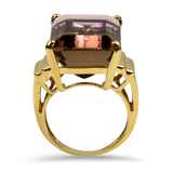 PAGE Estate Ring Estate 10k Yellow Gold Ametrine Ring 4.5