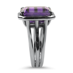 PAGE Estate Ring Estate 14K White Gold Amethyst Ring