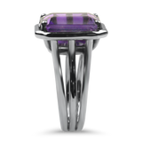 PAGE Estate Ring Estate 14K White Gold Amethyst Ring