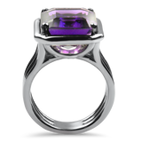 PAGE Estate Ring Estate 14K White Gold Amethyst Ring
