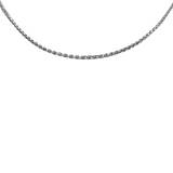 PAGE Estate Necklaces and Pendants Estate 14k White Gold Braided Link Chain