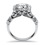 PAGE Estate Ring Estate 14k White Gold Christopher Designs Diamond Engagement Ring 5.25