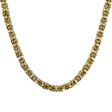 PAGE Estate Necklaces and Pendants Estate 14K Yellow Gold Byzantine Chain