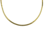 PAGE Estate Necklaces and Pendants Estate 14K Yellow Gold Curb Link Chain Necklace