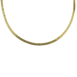 PAGE Estate Necklaces and Pendants Estate 14K Yellow Gold Curb Link Chain Necklace