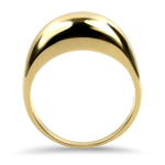 PAGE Estate Ring Estate 14K Yellow Gold Dome Ring 6.5