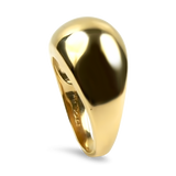 PAGE Estate Ring Estate 14K Yellow Gold Domed Ring 6.5