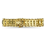 PAGE Estate Bracelet Estate 14k Yellow Gold Fancy Open Bar Flex Bracelet
