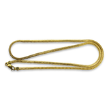 PAGE Estate Necklaces and Pendants Estate 14k Yellow Gold Flat Spiga Link Chain Necklace