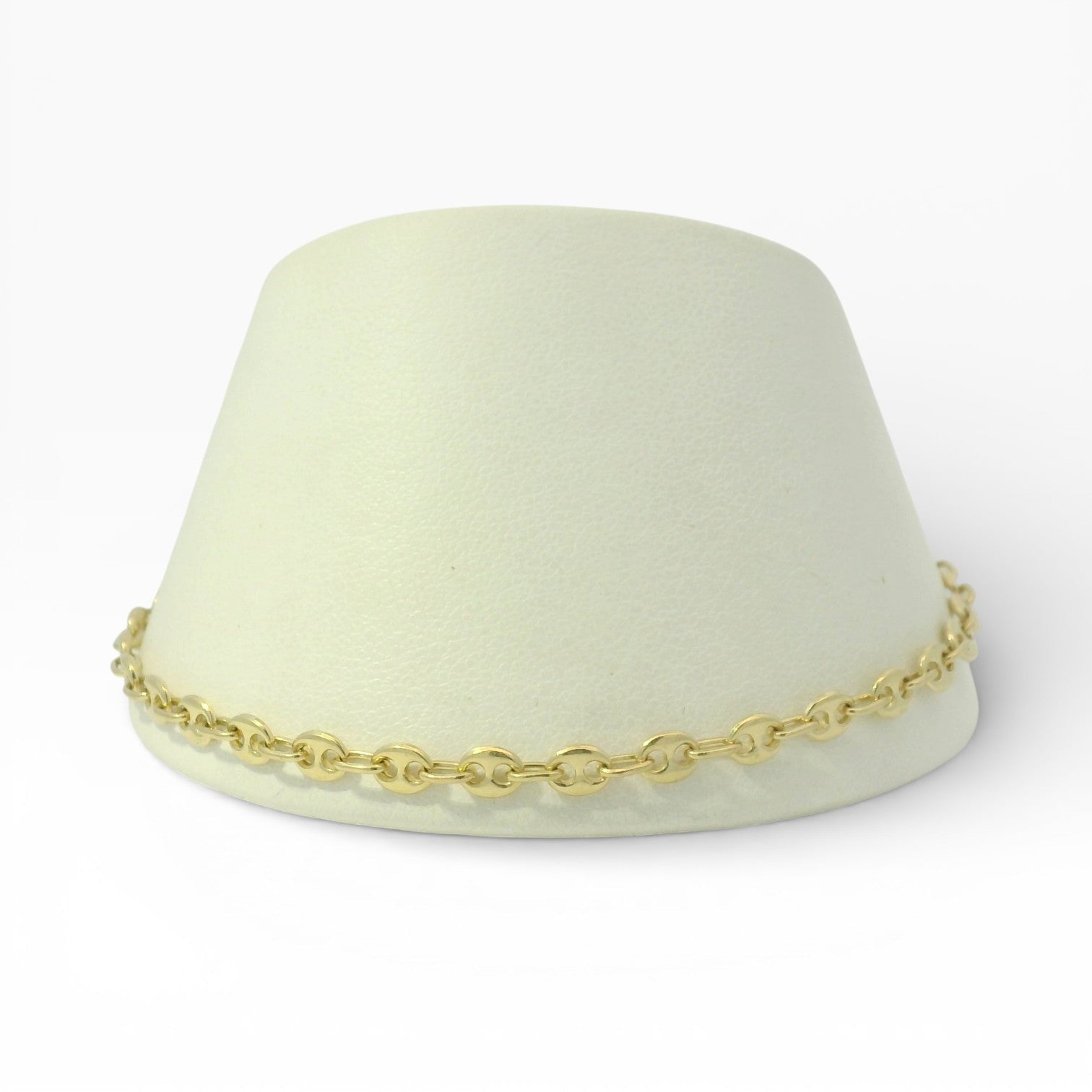 PAGE Estate Bracelet Estate 14K Yellow Gold Gucci Puff Link Bracelet