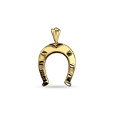 PAGE Estate Charm Estate 14K Yellow Gold Horseshoe Pendant