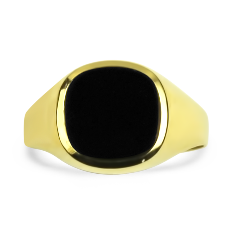 onyx signet ring